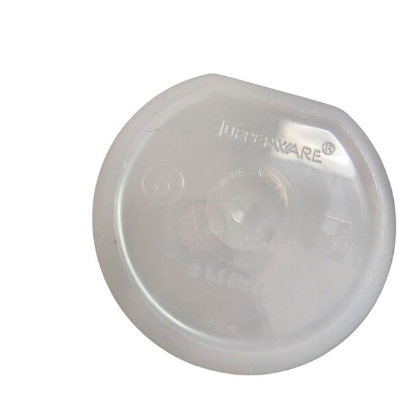 Tupperware Modular mate Round #5 Strawberry pink seal spaghetti noodle holder - Picture 3 of 3